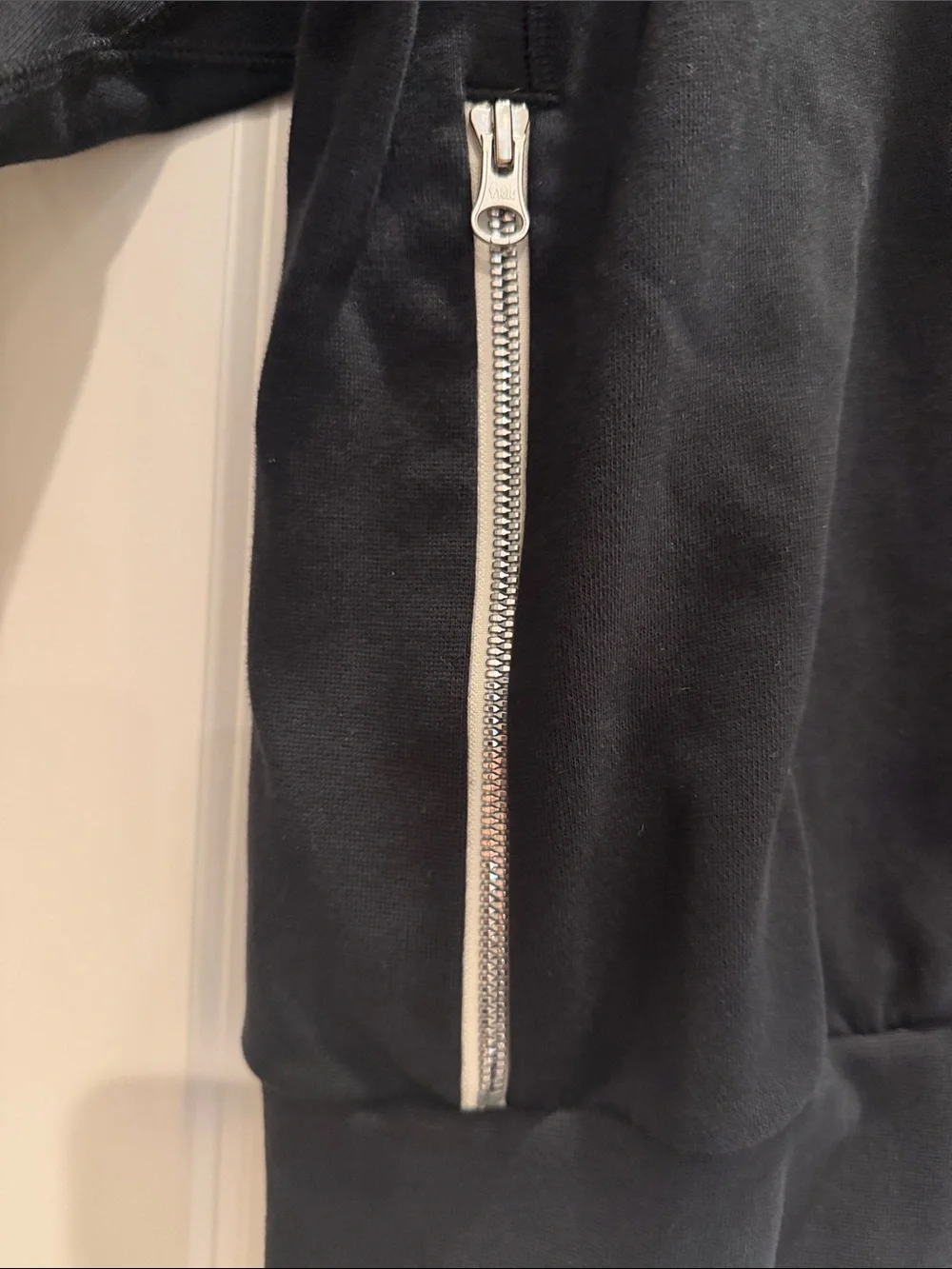 Nike Black Crewneck Sweatshirt with White Embroidered Logo